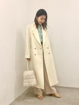 Kumamoto　Hitomiさん（レディース・157cm）の冬コーディネート