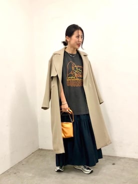 Kumamoto　Hitomiさん（レディース・157cm）の冬コーディネート