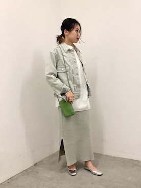 Kumamoto　Hitomiさん（レディース・157cm）の春コーディネート