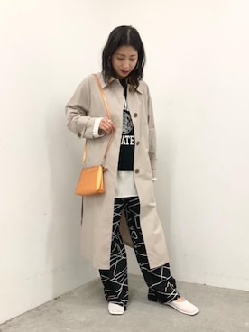 Kumamoto　Hitomiさん（レディース・157cm）の春コーディネート