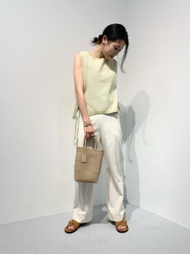 Kumamoto　Hitomiさん（レディース・157cm）の春コーディネート