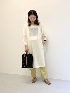 Kumamoto Hitomiさん(レディース・157cm)の春コーディネート