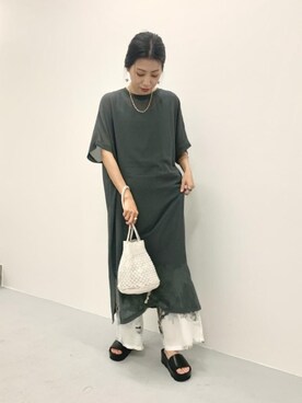 Kumamoto　Hitomiさん（レディース・157cm）の夏コーディネート