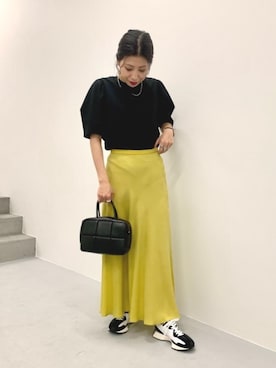 Kumamoto Hitomiさん(レディース・157cm)の夏コーディネート