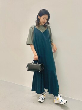 Kumamoto　Hitomiさん（レディース・157cm）の夏コーディネート