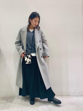 「RECOMMEND  ITEM STYLING」｜「アイテム（財布/小物）」を使った、Kumamoto　Hitomiさん（レディース・157cm）の秋コーディネート