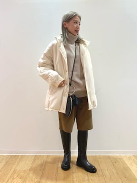 Kumamoto　Hitomiさん（レディース・157cm）の秋コーディネート