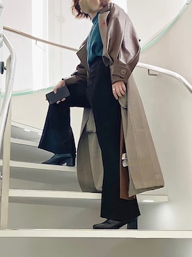 「tiptop（ティップトップ）のアイテム（シューズ）」を使った、nonさん（レディース・155cm）の冬コーディネート