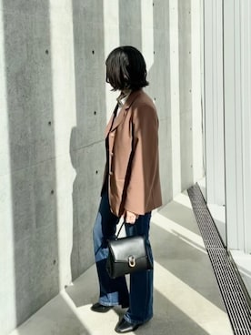 「tiptop（ティップトップ）のアイテム（シューズ）」を使った、nonさん（レディース・155cm）の春コーディネート