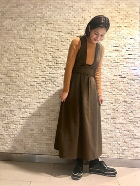 maichiさん（レディース・160cm）の冬コーディネート