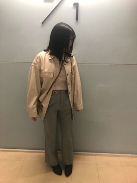 ちづきさん（レディース・158cm）の冬コーディネート