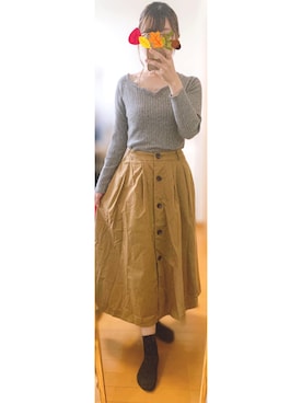 りささん(レディース・158cm)の秋コーディネート