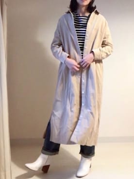 HIKARI  HAGAさん（レディース・159cm）の冬コーディネート