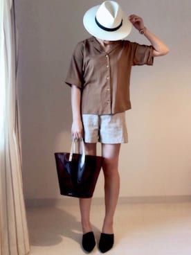 HIKARI  HAGAさん（レディース・159cm）の春コーディネート