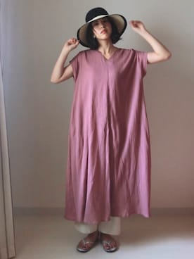 HIKARI HAGAさん(レディース・159cm)の夏コーディネート