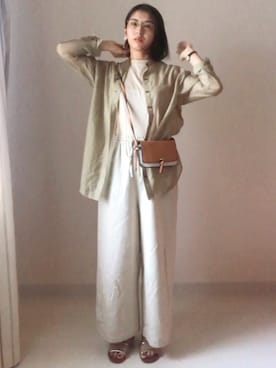 HIKARI HAGAさん(レディース・159cm)の夏コーディネート