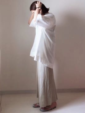 HIKARI HAGAさん(レディース・159cm)の夏コーディネート