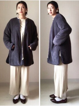 HIKARI  HAGAさん（レディース・159cm）の秋コーディネート
