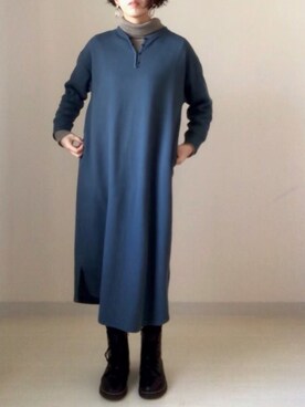 HIKARI  HAGAさん（レディース・159cm）の冬コーディネート