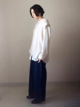 HIKARI  HAGAさん（レディース・159cm）の冬コーディネート