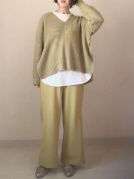 HIKARI  HAGAさん（レディース・159cm）の冬コーディネート