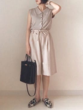 HIKARI  HAGAさん（レディース・159cm）の夏コーディネート