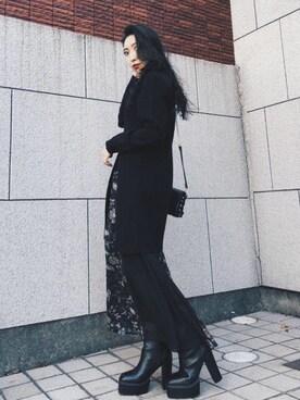 ENVYM_MAIさん(レディース・157cm)の冬コーディネート