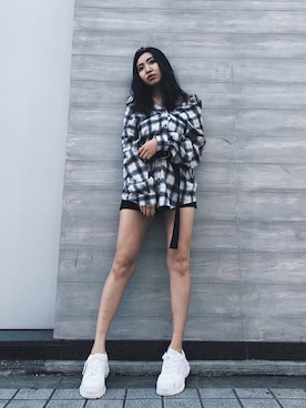 ENVYM_MAIさん（レディース・157cm）の冬コーディネート