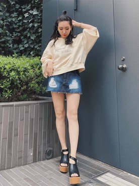 ENVYM_MAIさん（レディース・157cm）の春コーディネート