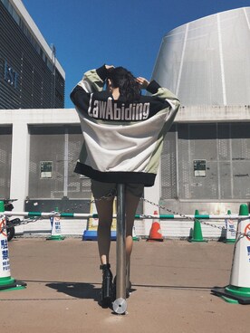 ENVYM_MAIさん（レディース・157cm）の春コーディネート