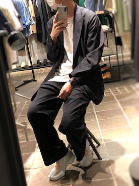 WELLDER ブラック セットアップ WELLDER ブラック セットアップ メンズ