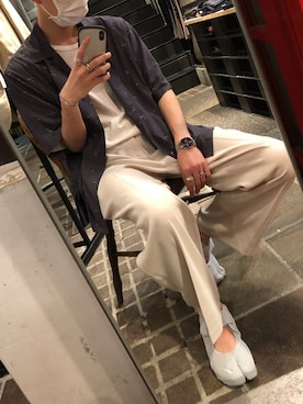 「IOSSELLIANI（イオッセリアーニ）のアイテム」を使った、Ryo : sさん（メンズ・178cm）の春コーディネート