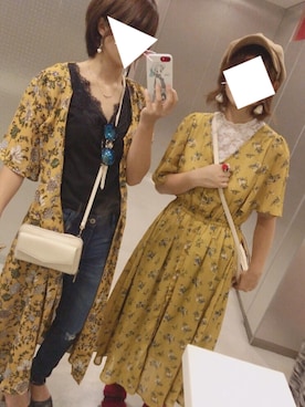 「インスタ映え」｜「アイテム（ワンピース/ドレス）」を使った、yuidonさん（レディース・153cm）の秋コーディネート