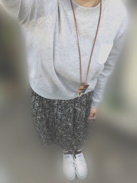 「CONVERSE（コンバース）のconverse（コンバース） ALL STAR OX（オールスターOX）（スニーカー）」を使った、。さん（レディース・158cm）の春コーディネート