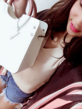 「ｱﾅｯﾌﾟ」｜砂時計☆さん（レディース・154cm）の夏コーディネート