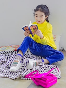 「おんなのこ」｜ILOVEJさん（キッズ・120cm）の冬コーディネート