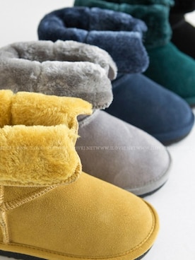 「アイテム（ブーツ）」を使った、ILOVEJさん（キッズ・120cm）の冬コーディネート