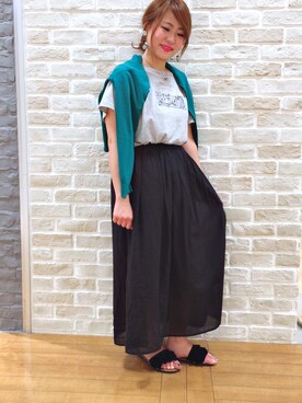 せりさん（レディース・154cm）の夏コーディネート