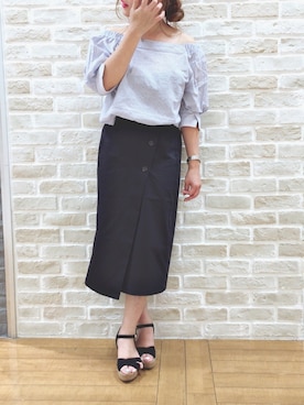 せりさん（レディース・154cm）の夏コーディネート