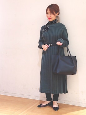 せりさん(レディース・154cm)の秋コーディネート