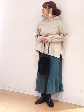 せりさん（レディース・154cm）の秋コーディネート