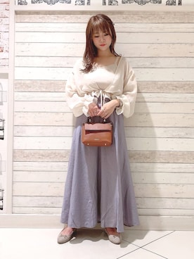 せりさん（レディース・154cm）の秋コーディネート