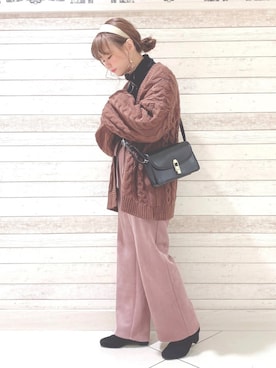 せりさん（レディース・154cm）の秋コーディネート