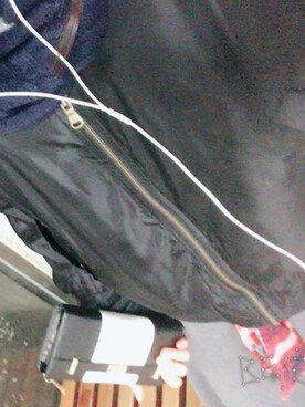 「REMIX（リミックス）のアイテム（ジャケット/アウター）」を使った、りんちゃそさん（レディース・164cm）の冬コーディネート