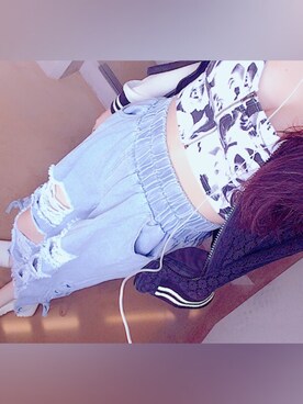 「REMIX（リミックス）のアイテム」を使った、りんちゃそさん（レディース・163cm）の春コーディネート