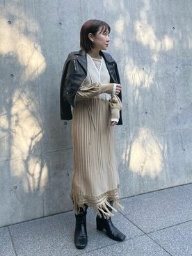 ワンピースを使った「publictokyo」の人気ファッションコーディネート