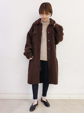 あっすーさん(レディース・163cm)の冬コーディネート
