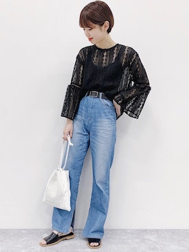 あっすーさん(レディース・163cm)の春コーディネート