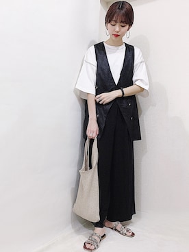 あっすーさん（レディース・163cm）の春コーディネート