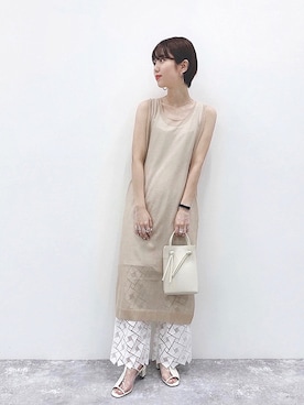 あっすーさん（レディース・163cm）の夏コーディネート